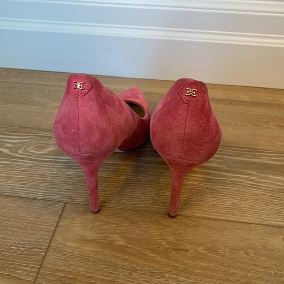 Sam Edelman pink suede shoes size 8 - signs of use - Picture 5 of 6